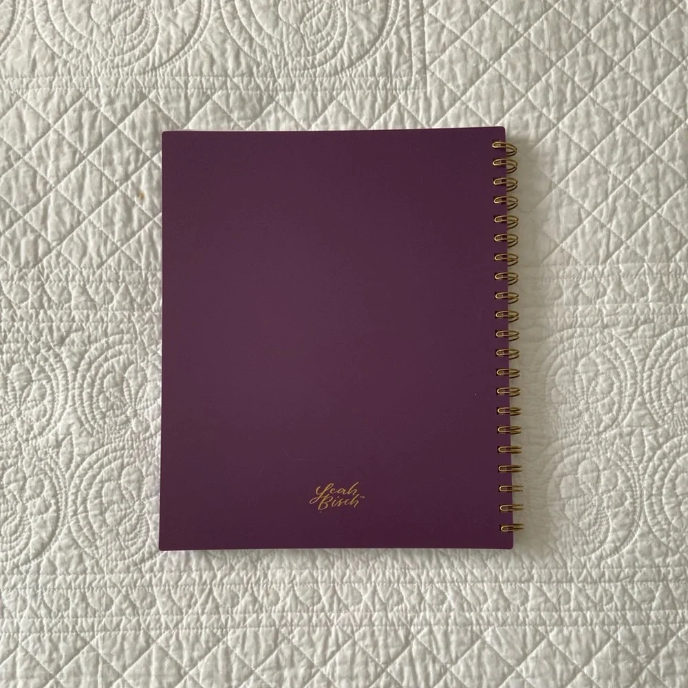 Leah Bish 2026 Academic Planners Weekly Monthly Floral Set of 2 NEW